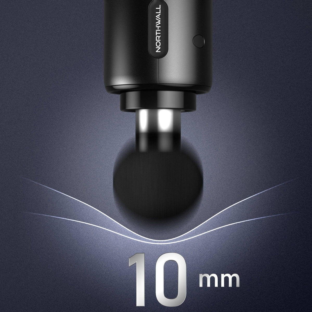 NorthGun Pro - Pistolet de massage puissant avec station de charge - Récupération musculaire, soulagement de la douleur et massage des muscles profonds
