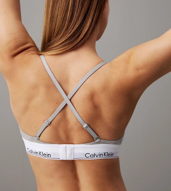 Soutien-gorge triangle Calvin Klein - Gris - Taille M