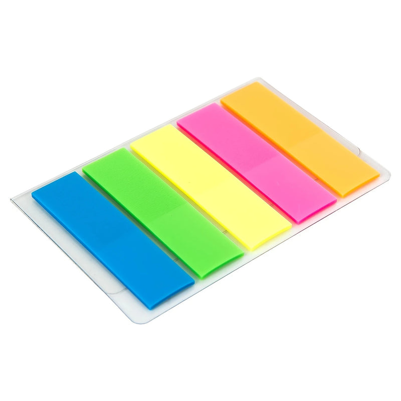 Onglets Deli A104 - Assortis - 44 x 12 mm - 20 x 5 feuilles