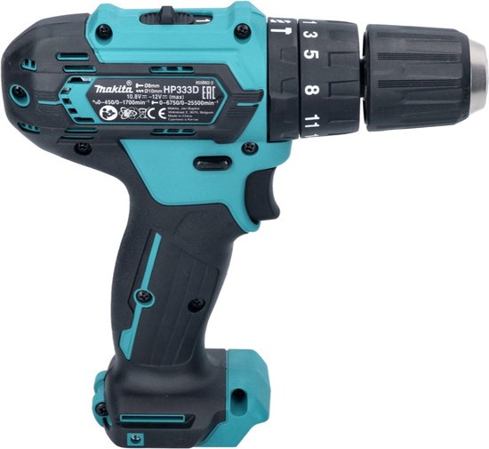 Corps de perceuse-visseuse à percussion HP333DZ 12 V max (10,8 V) | sans batteries ni chargeur