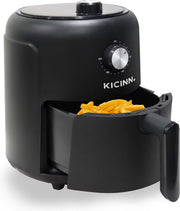 Kicinn Airfryer - Airfryer XL - Friteuse à air chaud - 3 litres - 1000 Watt - Noir