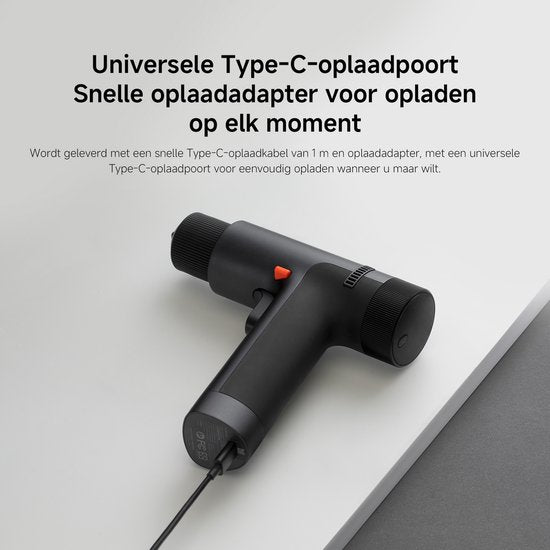 Perceuse sans fil sans balais Xiaomi 12 V Max | Perceuse sans fil 12 V | 30 Nm | 1 400 tr/min | 30 niveaux de couple | Écran intelligent | USB-C