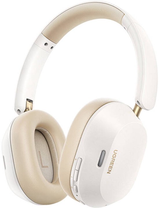 Casque sans fil Ugreen Hitune Max 5C, ANC hybride, Bluetooth 5.4 (blanc)