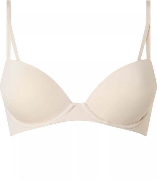 Soutien-gorge push-up T-shirt « Seductive Comfort » pour femme de Calvin Klein - Soutien-gorge T-shirt - beige