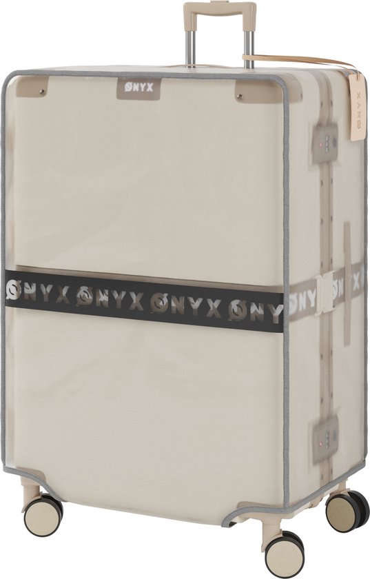 ONYX Housse de valise 100L - 32x51x76CM - Housse de protection de valise - Transparente