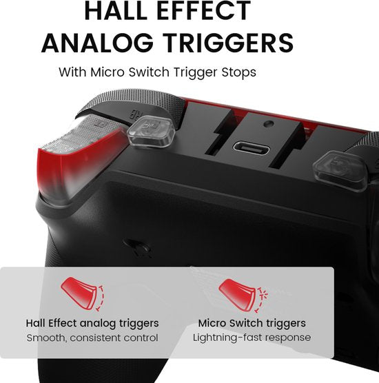 GameSir G7 Pro - Manette filaire - Xbox Series X/S, Xbox One, Windows et Android - Shadow Ember