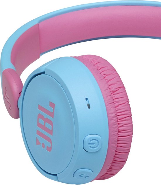 JBL JR310BT Kids - Casque sans fil supra-auriculaire - Bleu/Rose