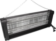 Perel Désinsectiseur, électrique, grille de tension 2800 V, bac de récupération amovible, 150 m², noir