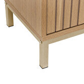 Meuble bas 5five Tasso - Bambou, MDF, 33 x 28 x 80 cm