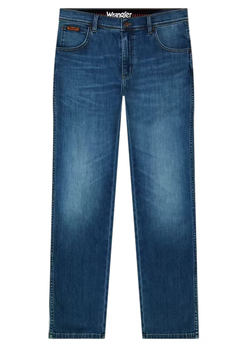 wrangler Texas Medium Stretch Straight Jean - Verdant Tone - taille 30×32