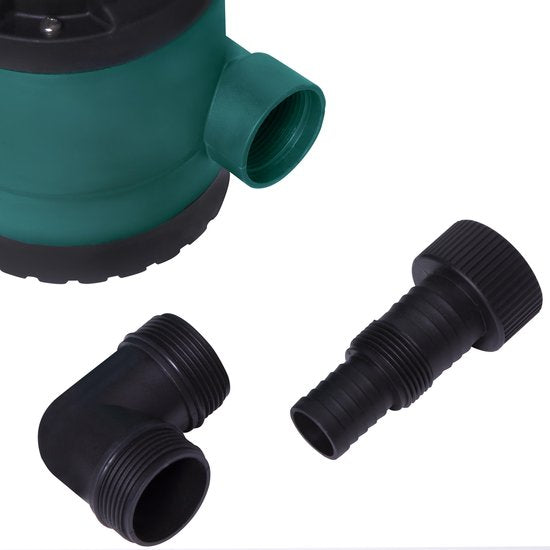 Pompe submersible VONROC / Pompe à eau 300 W – 6 500 l/h – Pour eaux claires et légèrement sales – Avec flotteur