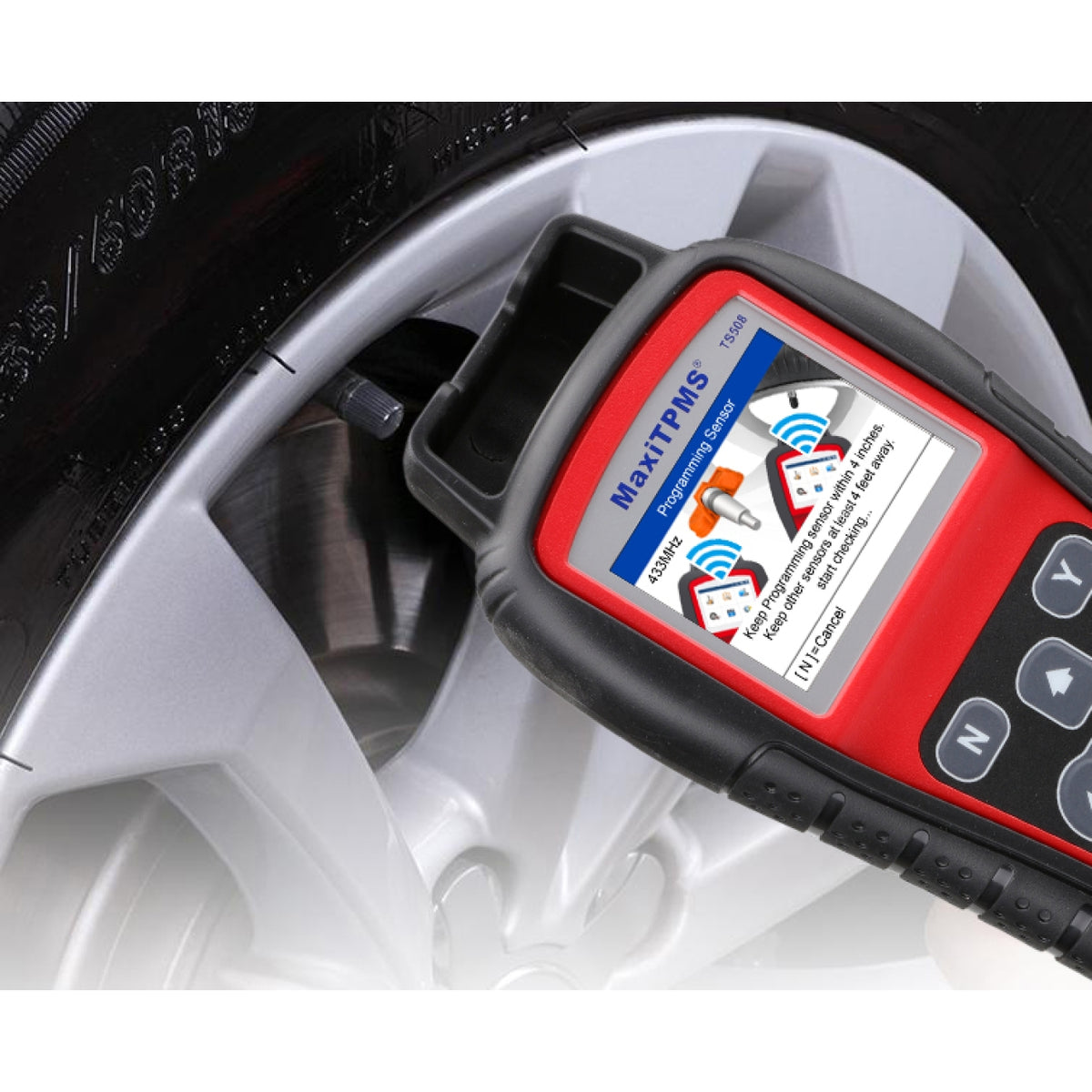 Appareil de diagnostic TPMS Autel MaxiTPMS TS508WF - Wi-Fi - Environ 215 × 105 × 37 mm