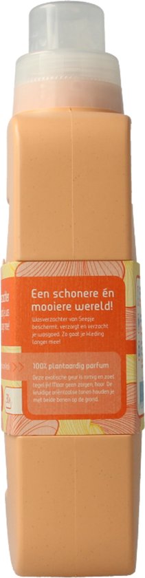 Adoucissant Seepje au bois de santal et à la pêche - 30 lavages - 750 ml