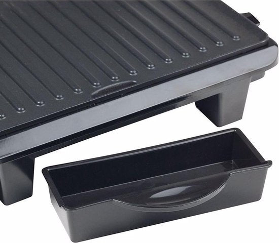 Grill de table Bestron - ASW113CO - 1 000 W - Appareil à croque-monsieur - Surface de cuisson 25 x 17 cm - Cuivre