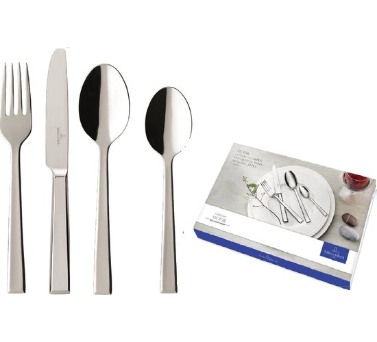 Service de couverts Villeroy & Boch Victor - 24 pièces - acier inoxydable