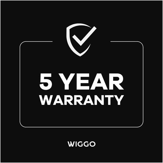 Wiggo WMO-E657(B) - Mini-four autonome - Électrique - 60 cm - 65 litres - 2 000 W - Garantie 5 ans - Noir