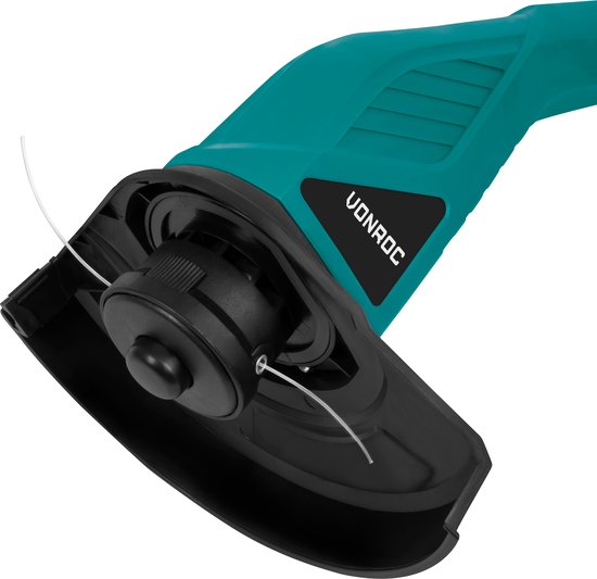 VONROC Tondeuse à gazon 1300W 32cm de largeur de coupe - et Tondeuse à gazon 300W - Ø230mm de diamètre de coupe - Ensemble complet !
