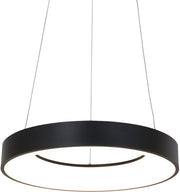 Suspension Steinhauer Ringlede - Ronde - Réglable - 48 cm - Noire
