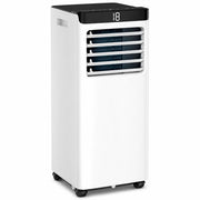 Climatiseur mobile Eriksson - 10 000 BTU - Kit d'étanchéité pour fenêtre inclus - Jusqu'à 30 m² - 4-en-1 - Climatisation - Ventilateur - Déshumidificateur - Blanc