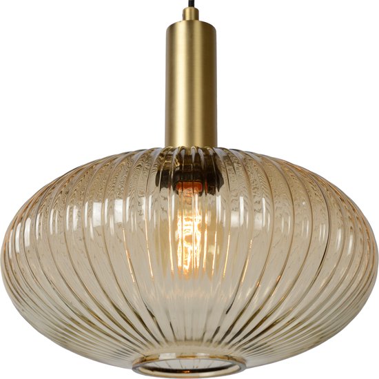 Lucide MALOTO - Suspension - Ø 30 cm - 1xE27 - Ambre