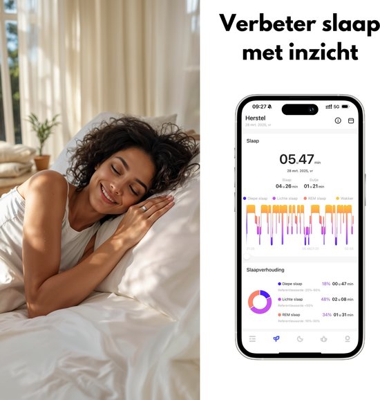 Focus® S2 Smart Ring - Or - Taille 7 - AI Coach - Fréquence cardiaque - Cycle menstruel - Moniteur de sommeil - Score de récupération - Smart Ring - Performance sportive - Podomètre - IP68 Waterproof - Mesure de l'O2 - Femmes - Hommes - Wearables - Etui d