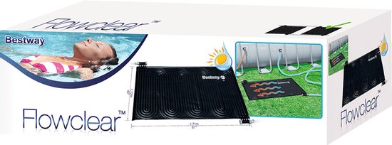 Bestway Solar Mat - Tapis chauffant pour piscine jusqu'à 8 000 litres