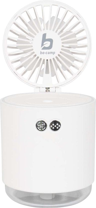 Bo-Camp - Ventilateur - Avec humidificateur - Rechargeable