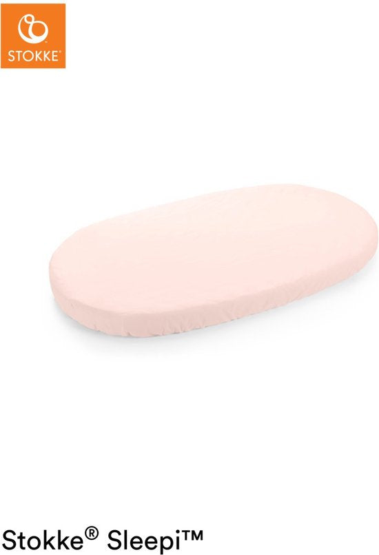 Drap-housse pour lit bébé Stokke® Sleepi™ - 120 cm - Peachy Pink