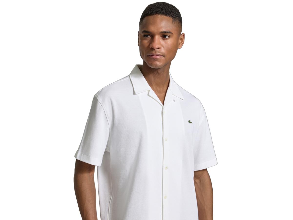 Chemise Lacoste - Coupe ample - Blanche - taille 39