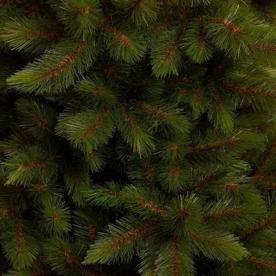 Triumph Tree Wyoming Spar - Sapin de Noël avec 460 brindilles de pin et structure à emboîter - Décoration de Noël d'intérieur au rendu naturel - Sapin artificiel avec des aiguilles en PVC rigide - H 155 x Ø 117 cm - Vert
