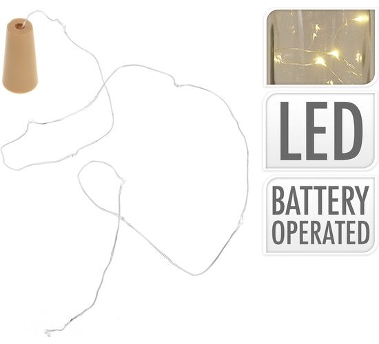Bouchon avec 8 lumières LED