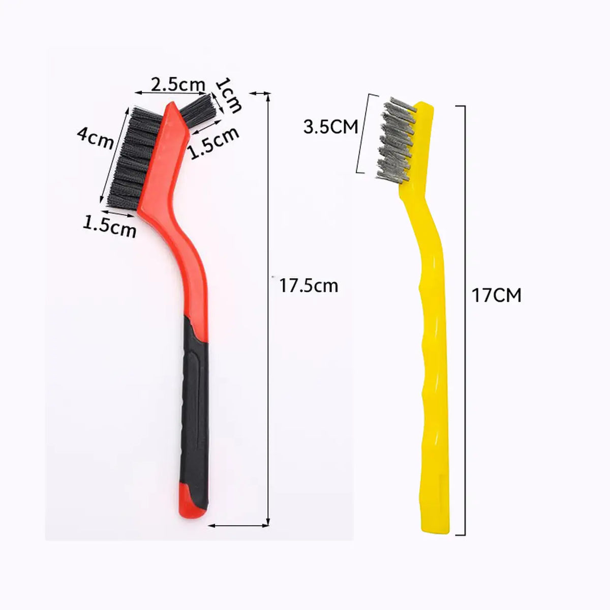 Ensemble de brosses en acier JORDAN&JUDY - 6 pièces - multicolores - cuisine