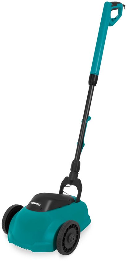 VONROC Mini tondeuse électrique - 350W - 22 cm - Tonte et mulching en un - Trois hauteurs de coupe réglables : 30mm, 40mm, 50mm - Outil de nettoyage inclus