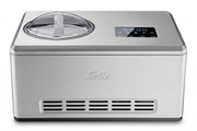 Machine à glaces Solis Gelateria Pro Touch 3-en-1 - Glaces maison, glaces au yaourt et granités - 2 litres - Écran tactile - Acier inoxydable