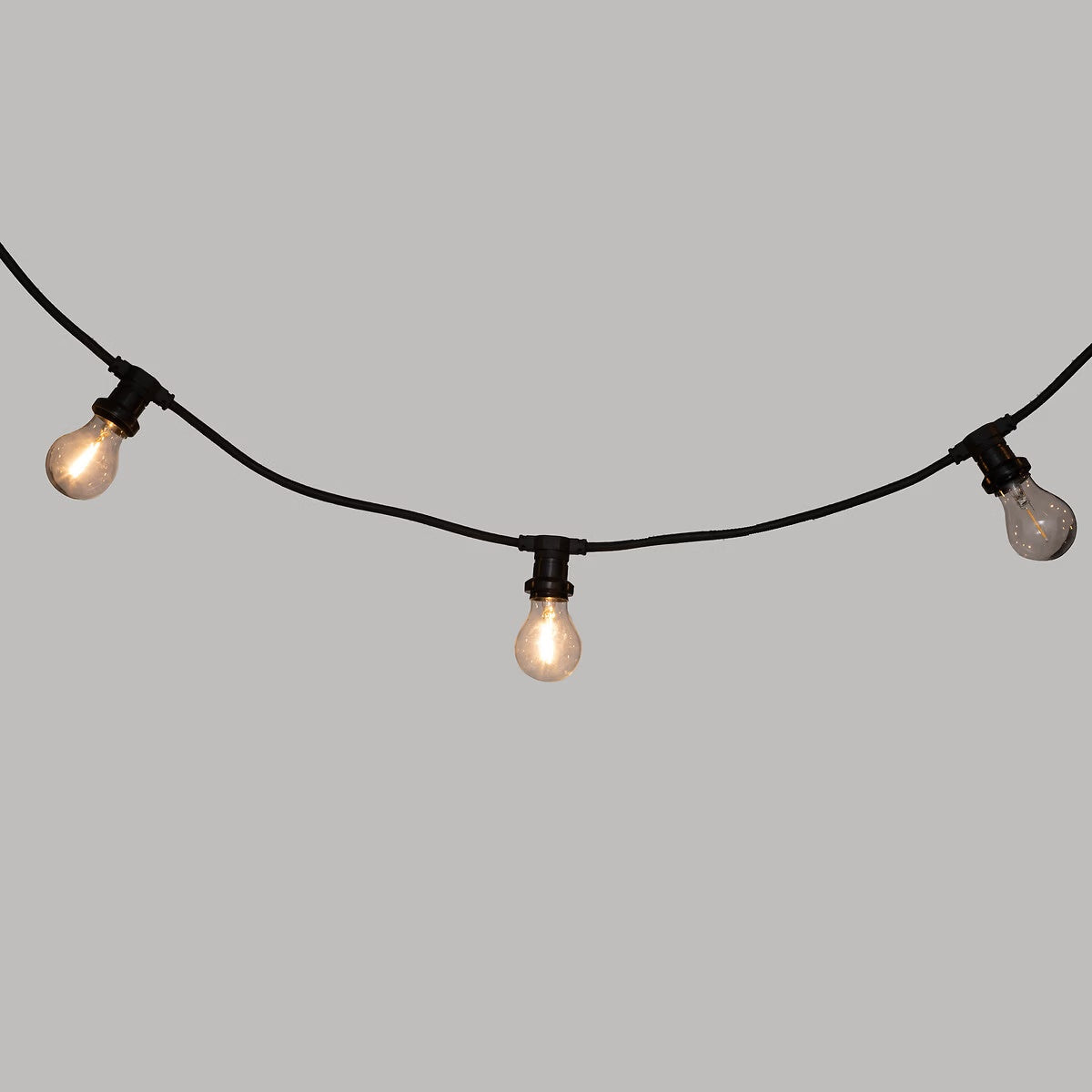 Guirlande d'extérieur LED Atmosphera - 10 ampoules, blanche, 520 x 4,7 x 6 cm