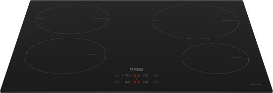 Plaque de cuisson Beko HII 64400 MT, noire, encastrable, 60 cm, à induction, 4 zones de cuisson