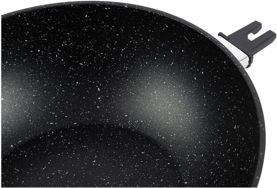 Gimex - Poêle wok - Induction - Poignée amovible - Ø 26 cm