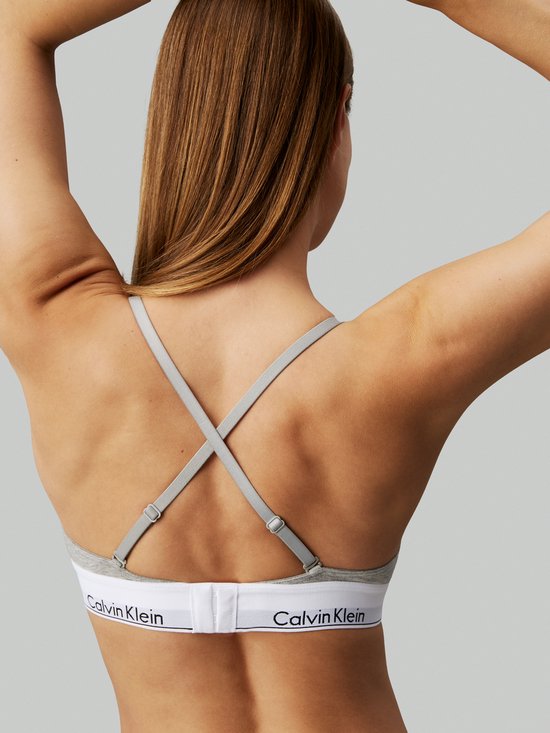 Soutien-gorge triangle Calvin Klein - Gris - Taille M