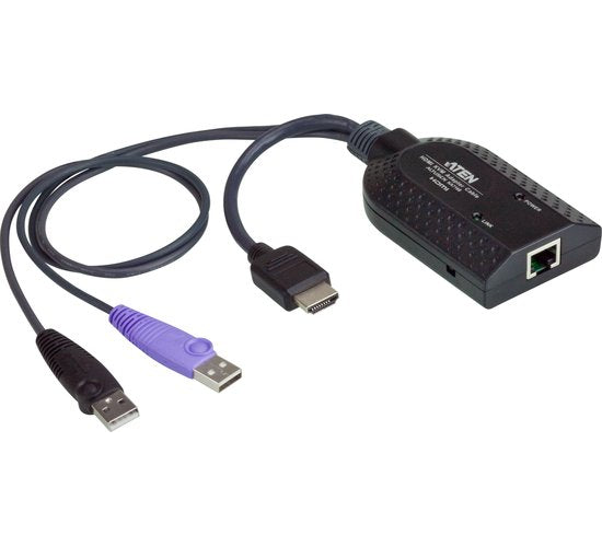 Câble adaptateur KVM HDMI / USB 0,25 m