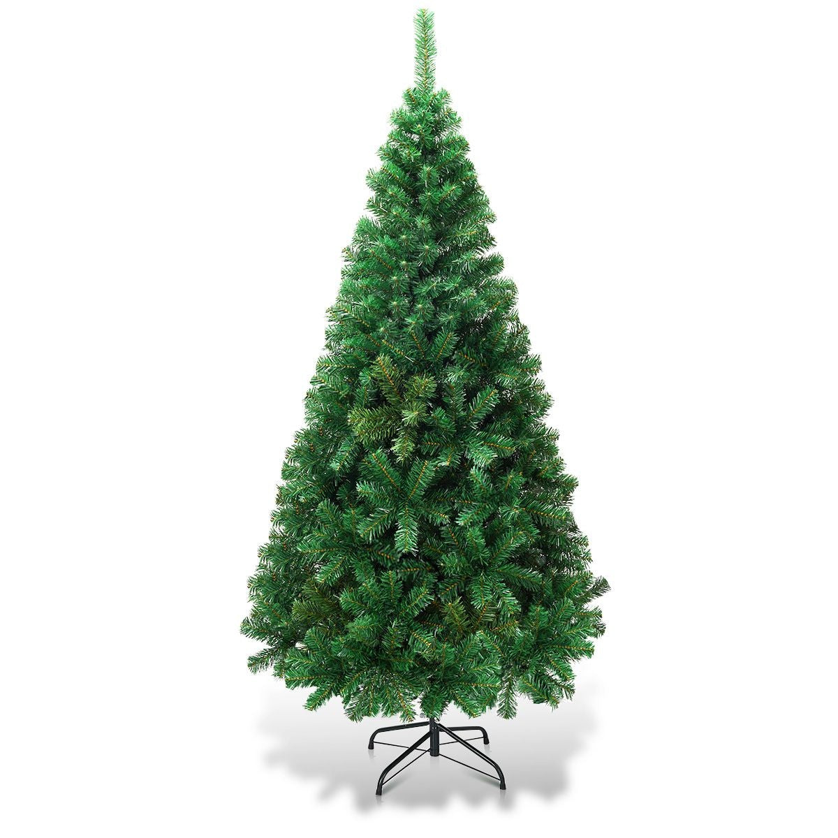 Coast Artificial Christmas Tree with Metal Base - 210cm - Green