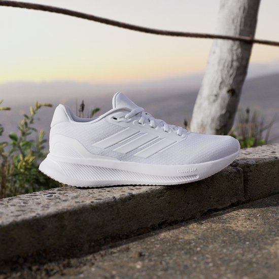 Chaussures de course Adidas Performance Runfalcon 5 - Femmes - Blanc