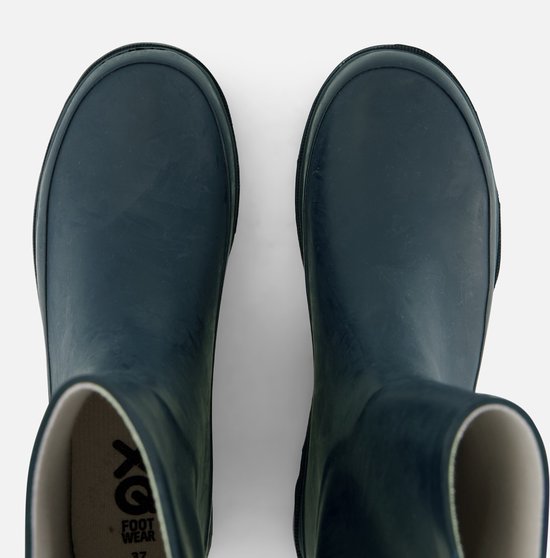 XQ Footwear Bottes de pluie en caoutchouc bleu - Taille 38