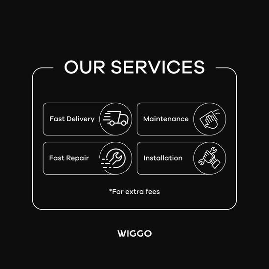 Wiggo WMO-E353(W) - Mini-four autonome - Électrique - 50 cm - 35 litres - 1 800 W - Garantie 5 ans - Blanc