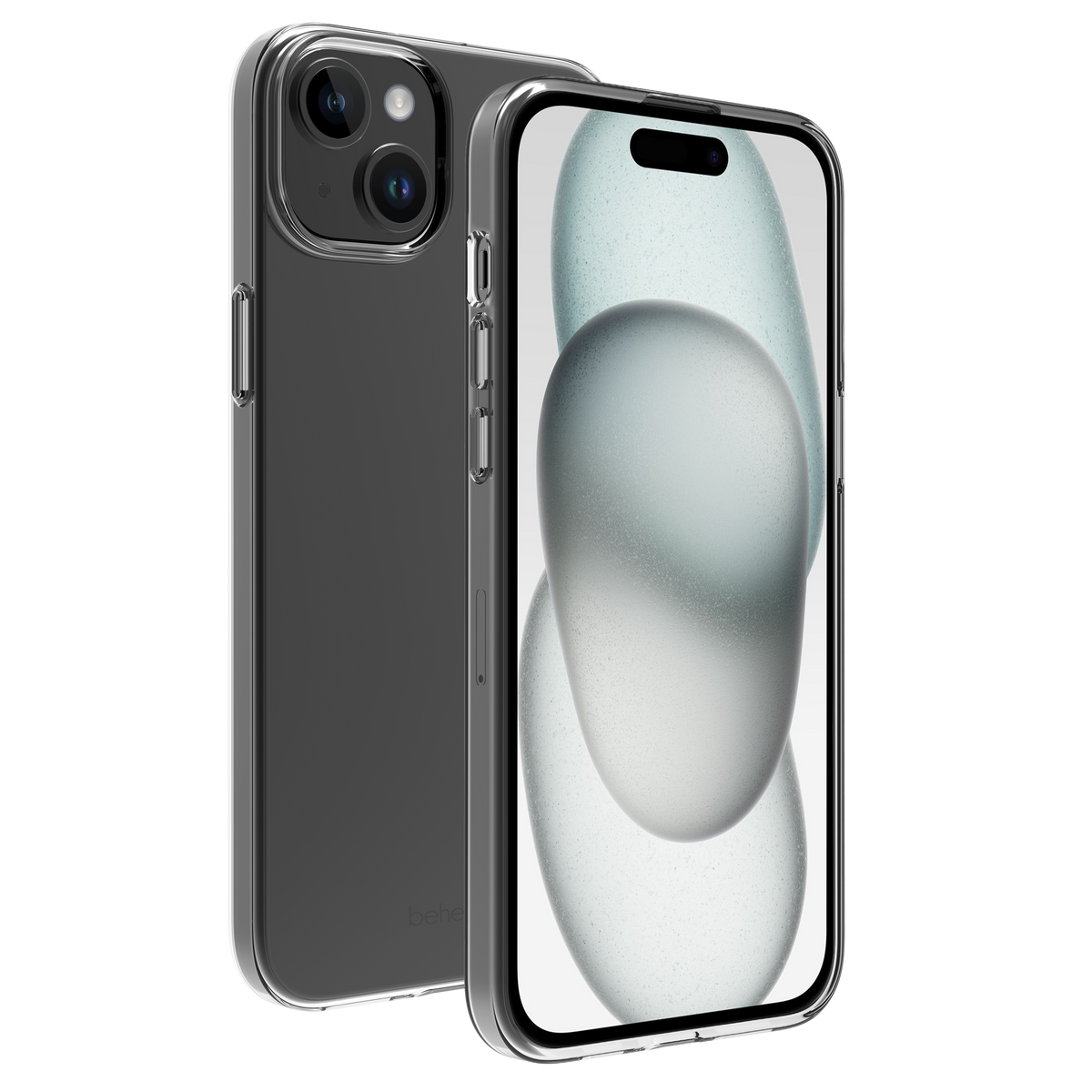 BeHello Phone case iPhone 15 Plus Thin Gel Case - Transparent