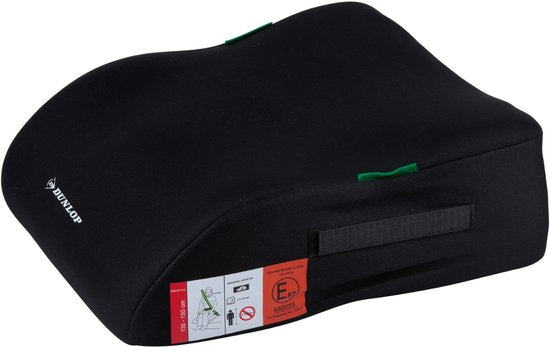 Siège enfant Dunlop noir - Rehausseur - Siège auto - Rehausseur pour voiture - Enfants - Siège auto - Rehausseur pour voiture