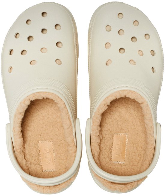 Sabots Crocs Classic Platform Lined, beige, pointures EU 38-39, femme