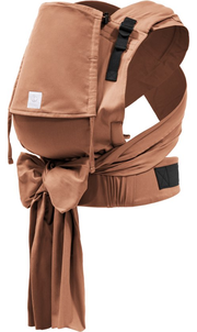 Stokke Limas Carrier Plus, Terracotta - Version 2023 (OCS) - Porte-bébé à demi-boucle - Trois positions de portage - Convient aux bébés de 1 mois / 4 kg à 18 kg