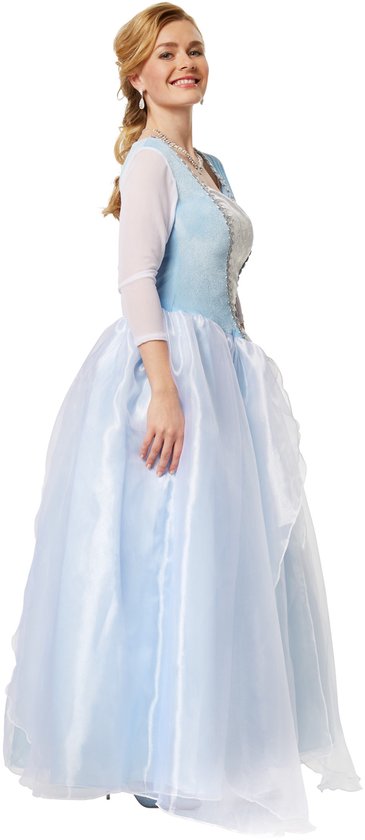 Dressforfun Robe de princesse ornée Cendrillon - XXL - Costume carnaval - Halloween - Dress up - Party wear - Party wear - Party wear